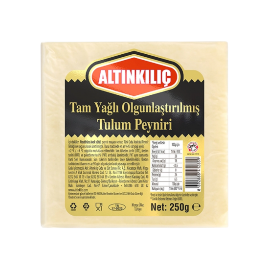 ALTINKILIÇ TULUM PEYNİR İZMİR 250 GR 