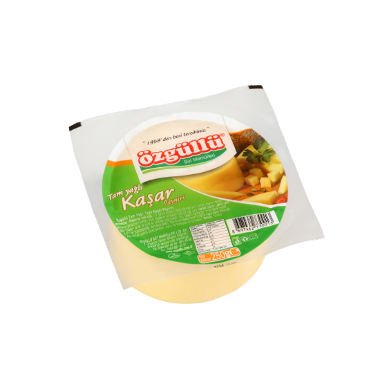ÖZGÜLLÜ TAZE KAŞAR PEYNİR 250 GR 