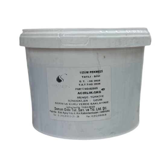 ANCORA PEKMEZ ÜZÜM KOVA 5 KG