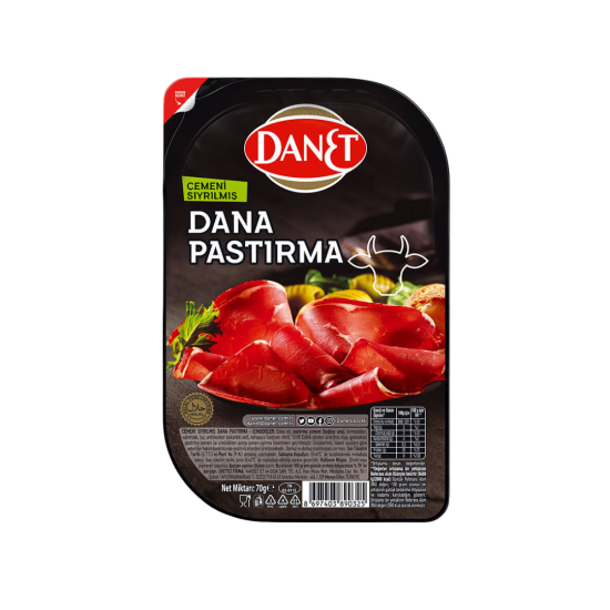 DANET PASTIRMA ÇEMENSİZ DİLİMLİ 70 GR 