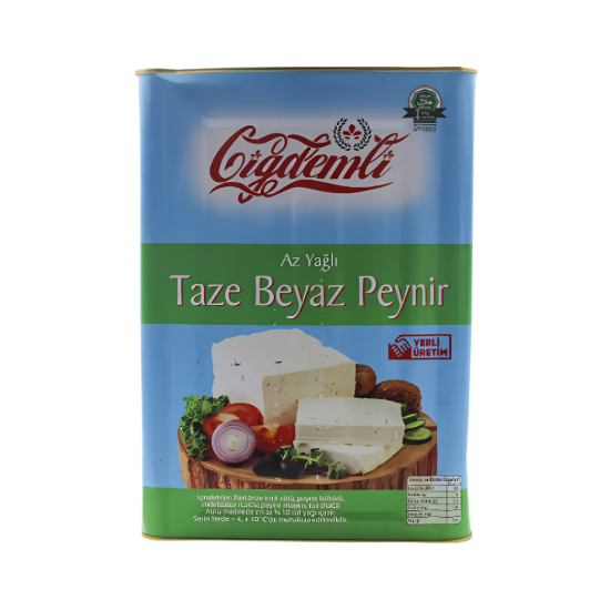 ÇİĞDEMLİ BEYAZ PEYNİR AZ YAĞLI KÜLTÜRLÜ 17 KG