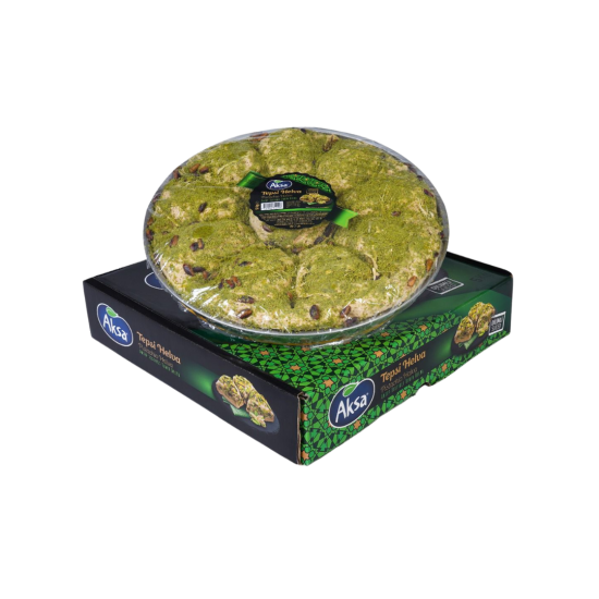 AKSA HELVA FISTIKLI TEPSİ DİLİMLİ 5 KG 