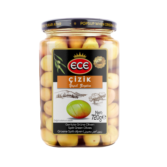 ECE YEŞİL ZEYTİN ÇİZİK 720 GR 