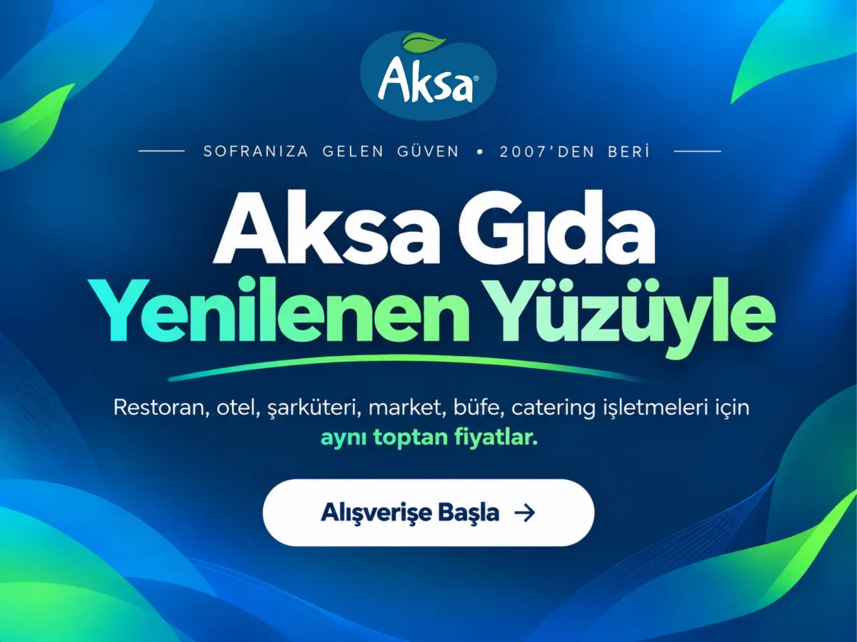 AKSA GIDA YENİLENEN YÜZÜYLE YAYINDA!